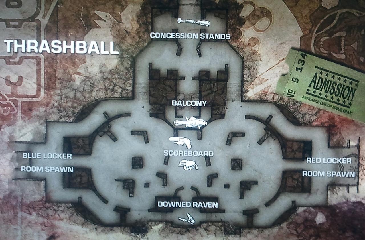 Thrashball (map), Gears of War Wiki